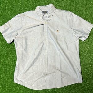 Ralph Lauren classic fit XL men’s button down short sleeve!